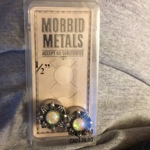 1/2” Morbid Metals gauged earrings